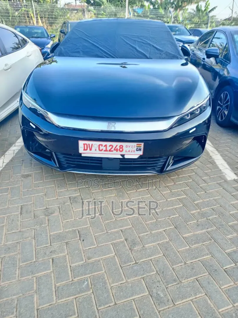 New BYD Han EV Performance AWD 2025 Blue