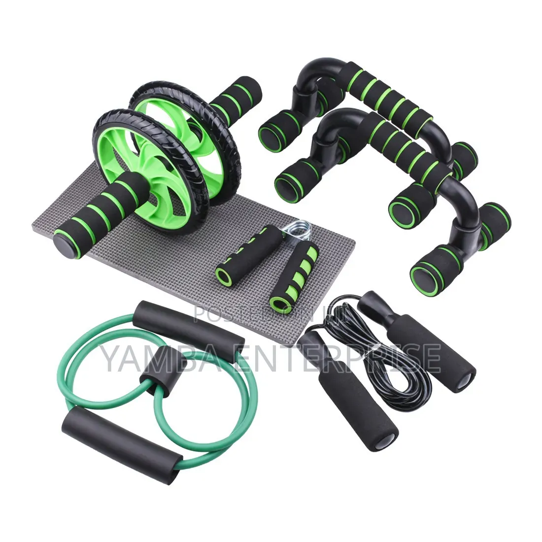 Full Body Home Workout Kit (5-in-1 Fitness Set)