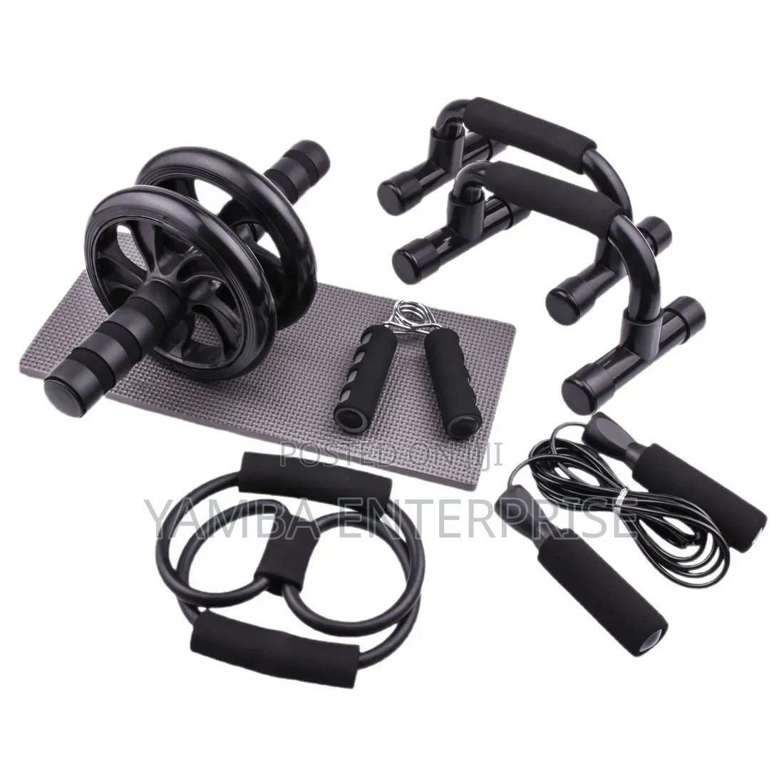 Full Body Home Workout Kit (5-in-1 Fitness Set)