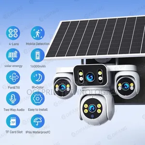 4 Lens Solar 4g Cameras