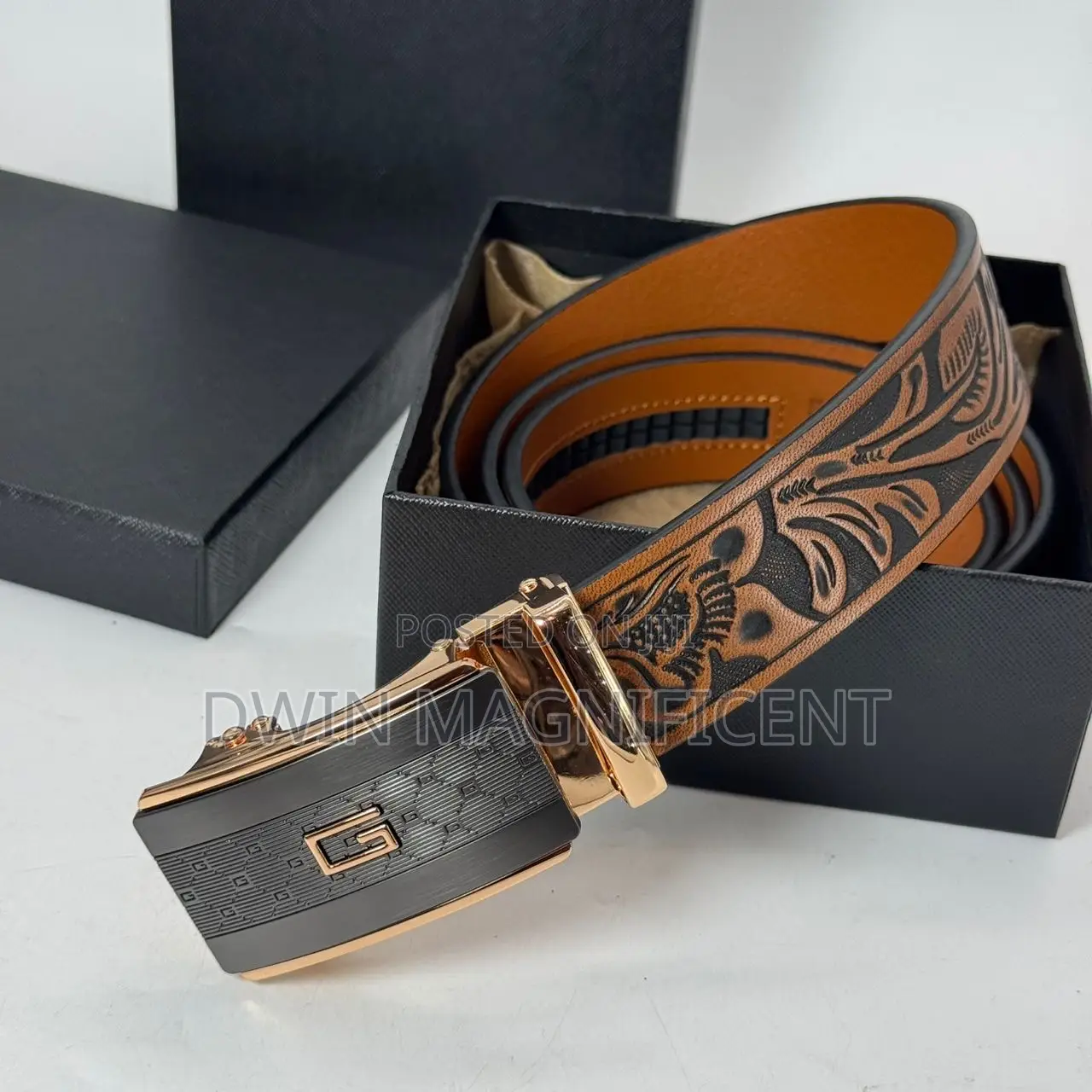 Automatic Ratchet Dress Belt 1