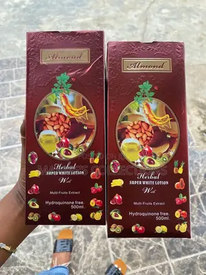 Almond Herbal Super White Lotion With Multi-Fruits Extract