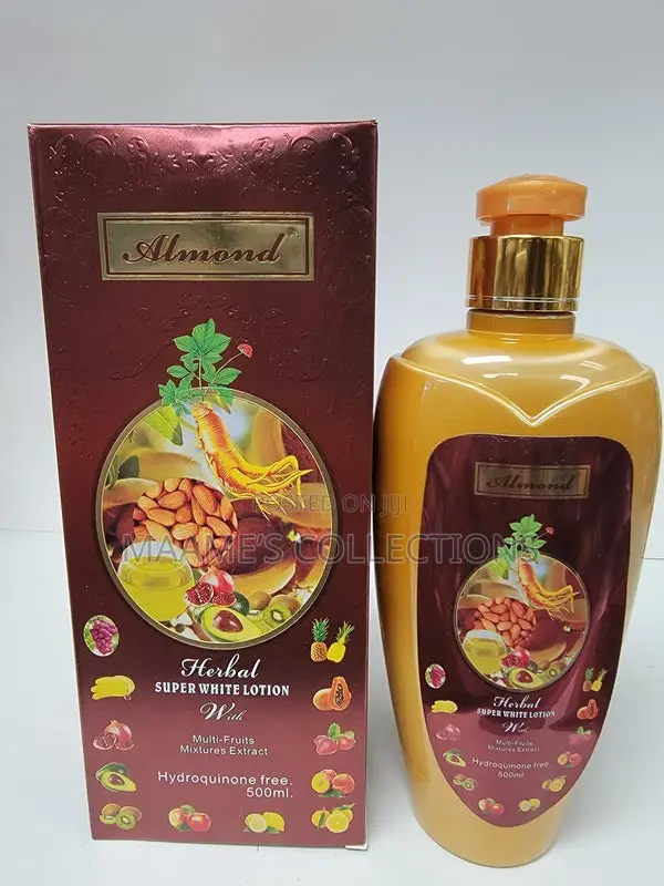 Almond Herbal Super White Lotion With Multi-Fruits Extract