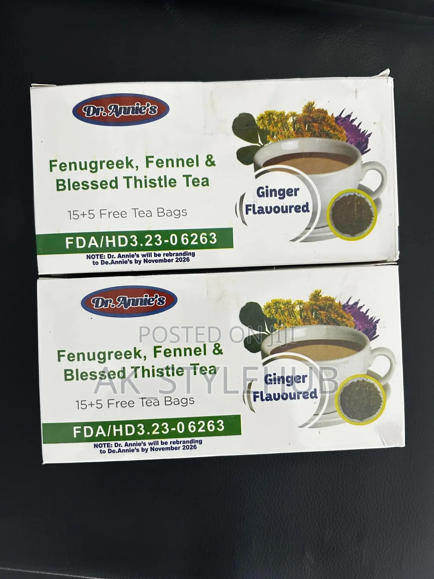 Dr. Annie’S Fenugreek, Fennel Blessed Thistle Tea