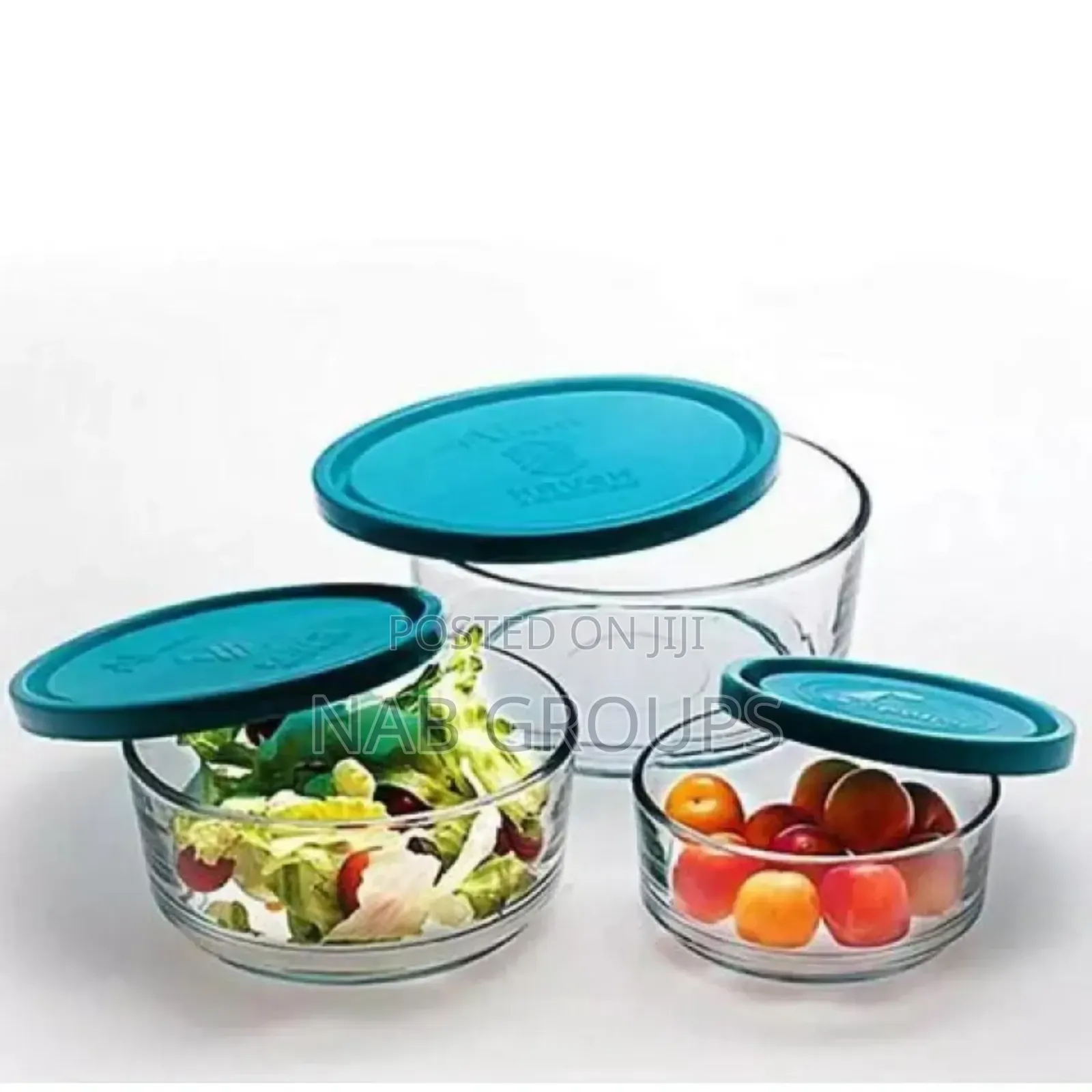 Pack of 3pcs Round Bowls Set