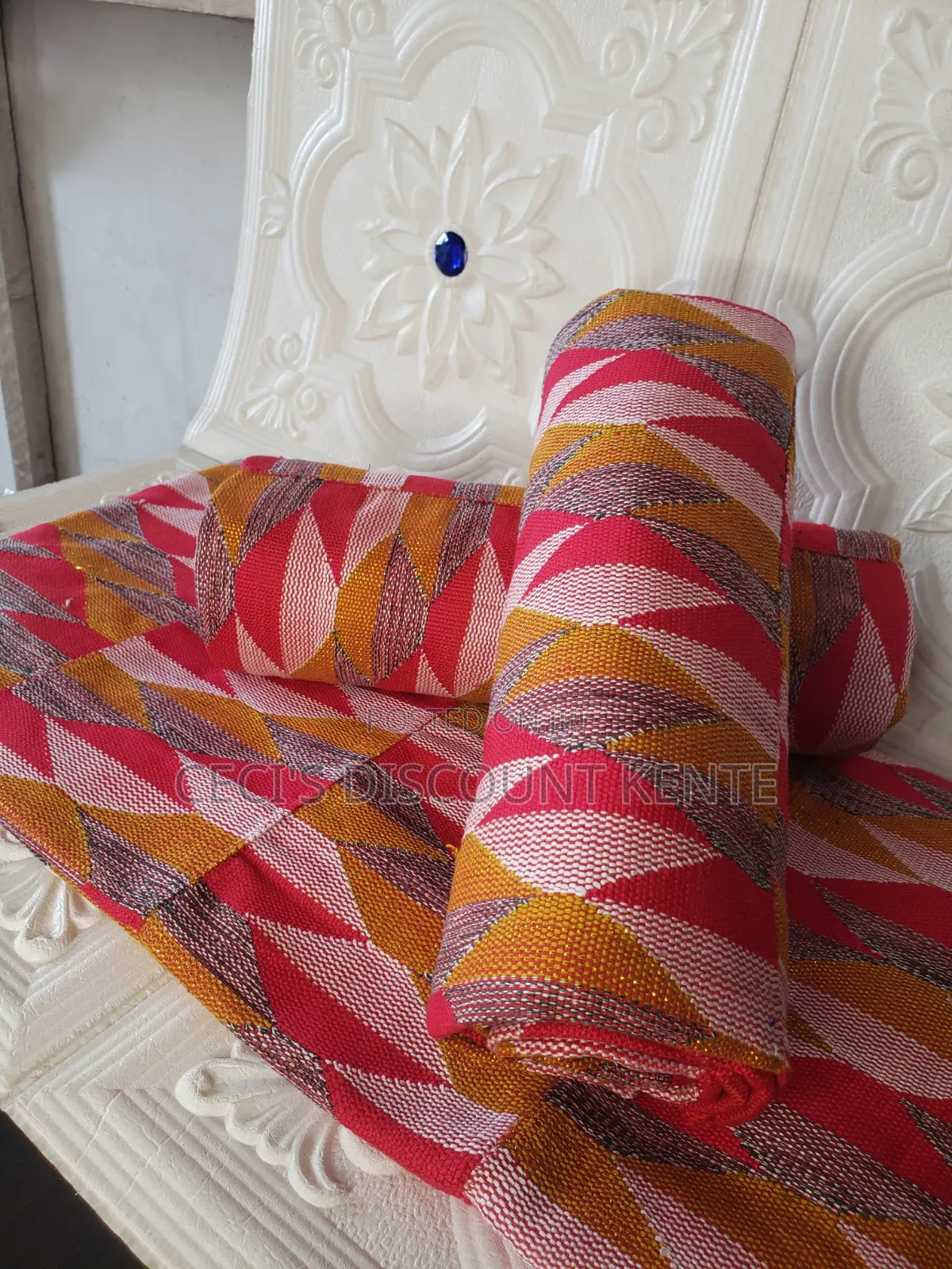 Authentic and Vibrant Bonwire Kente