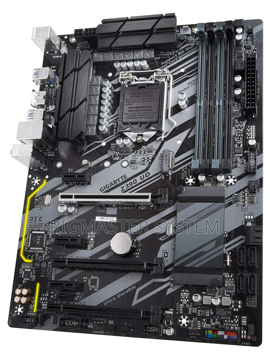 Gigabyte Z390 Ud With Intel 9500 I5 Processor
