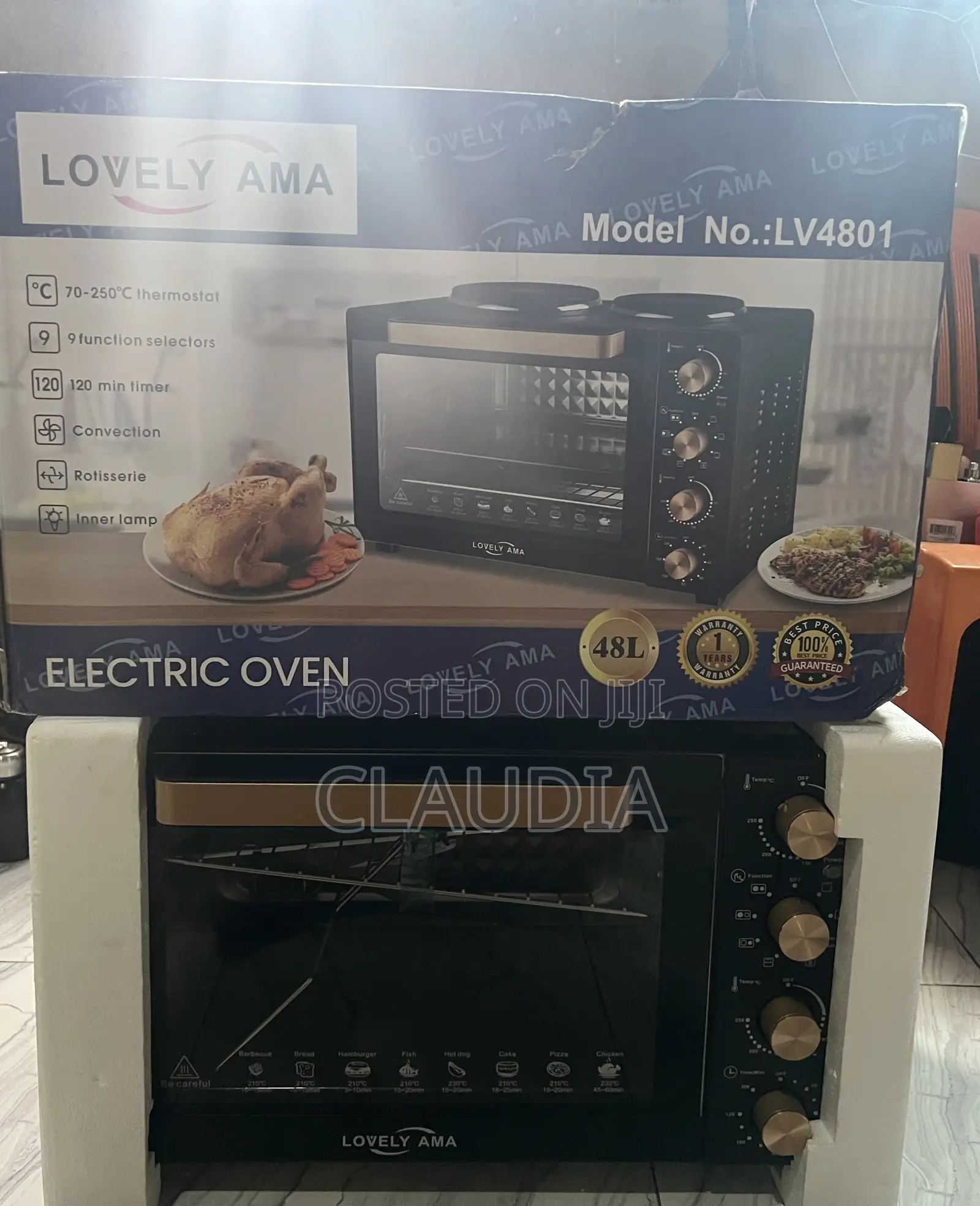 Electric Oven/Burner All Purpose