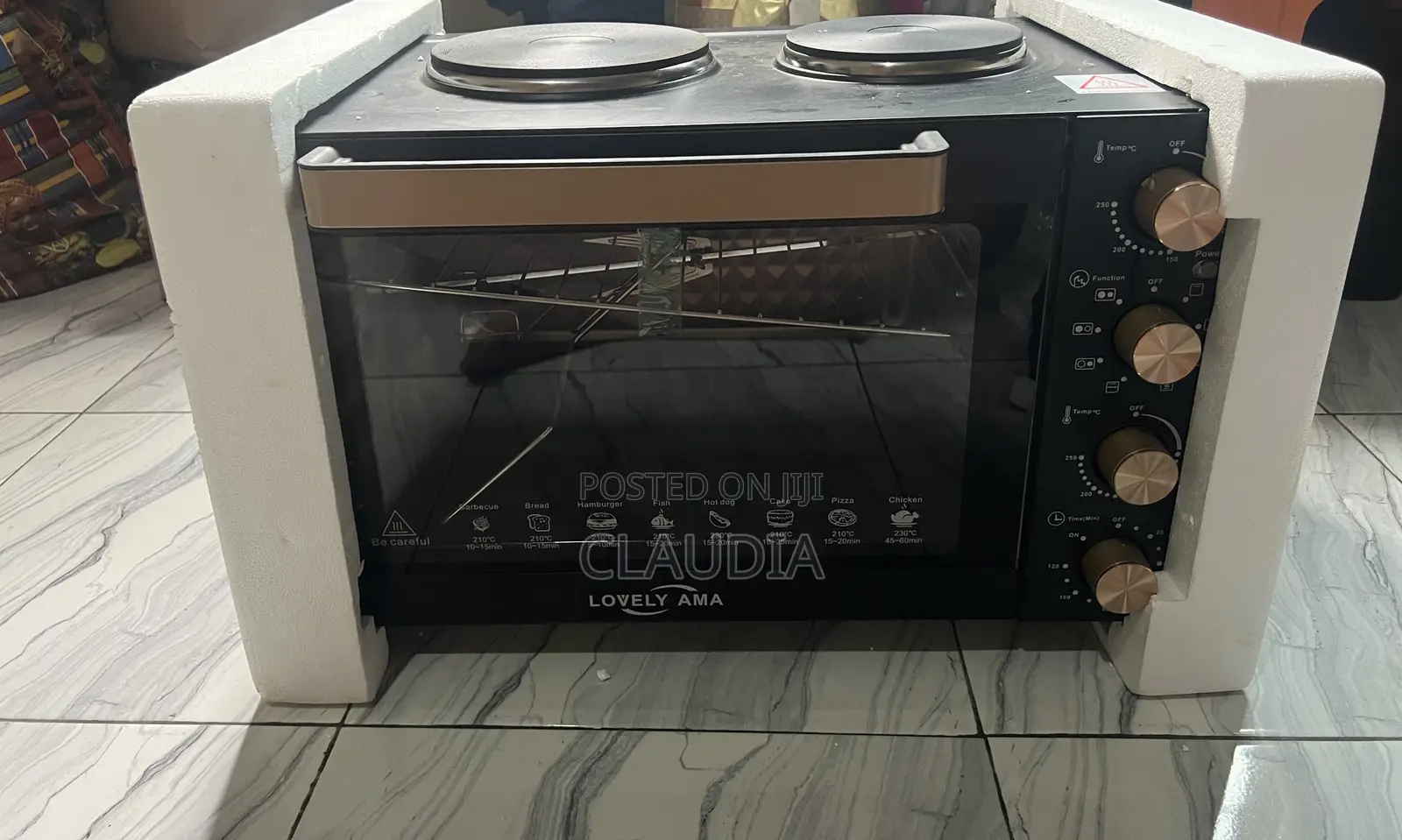 Electric Oven/Burner All Purpose