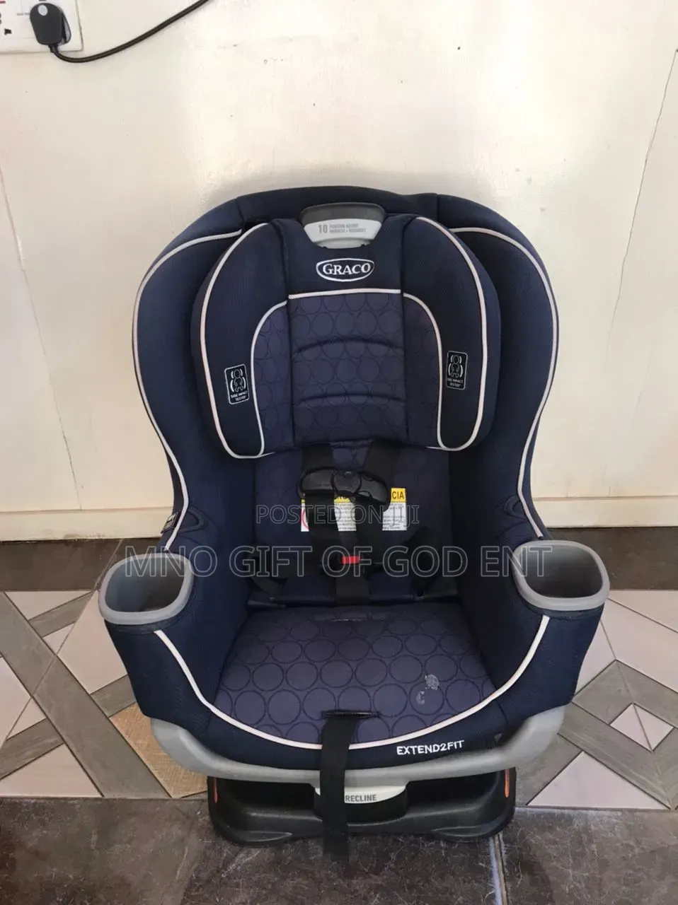 Graco Extend 2fit 3-in-1 Car Seat From Day Born to 10y Years