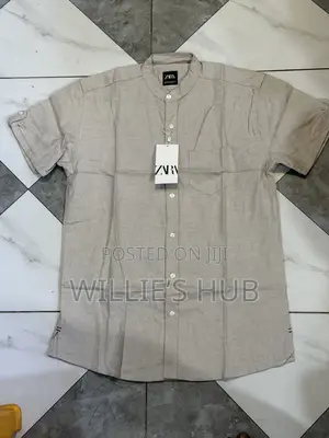 Zara Linen Short Sleeve