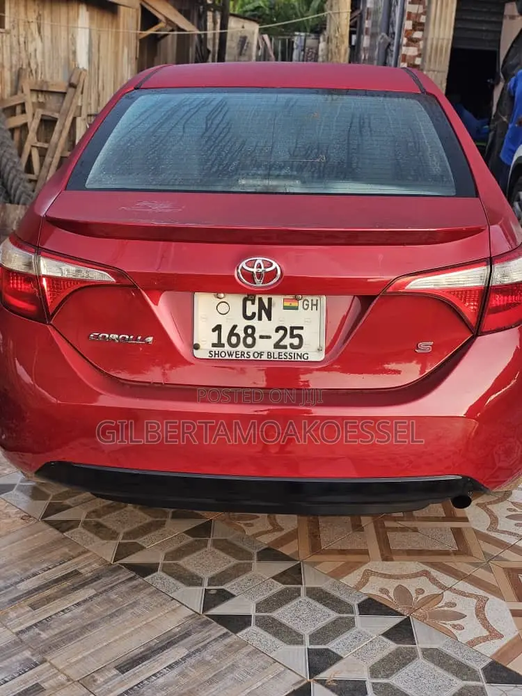 Toyota Corolla S 4dr Sedan (1.8L 4cyl CVT) 2014 Red