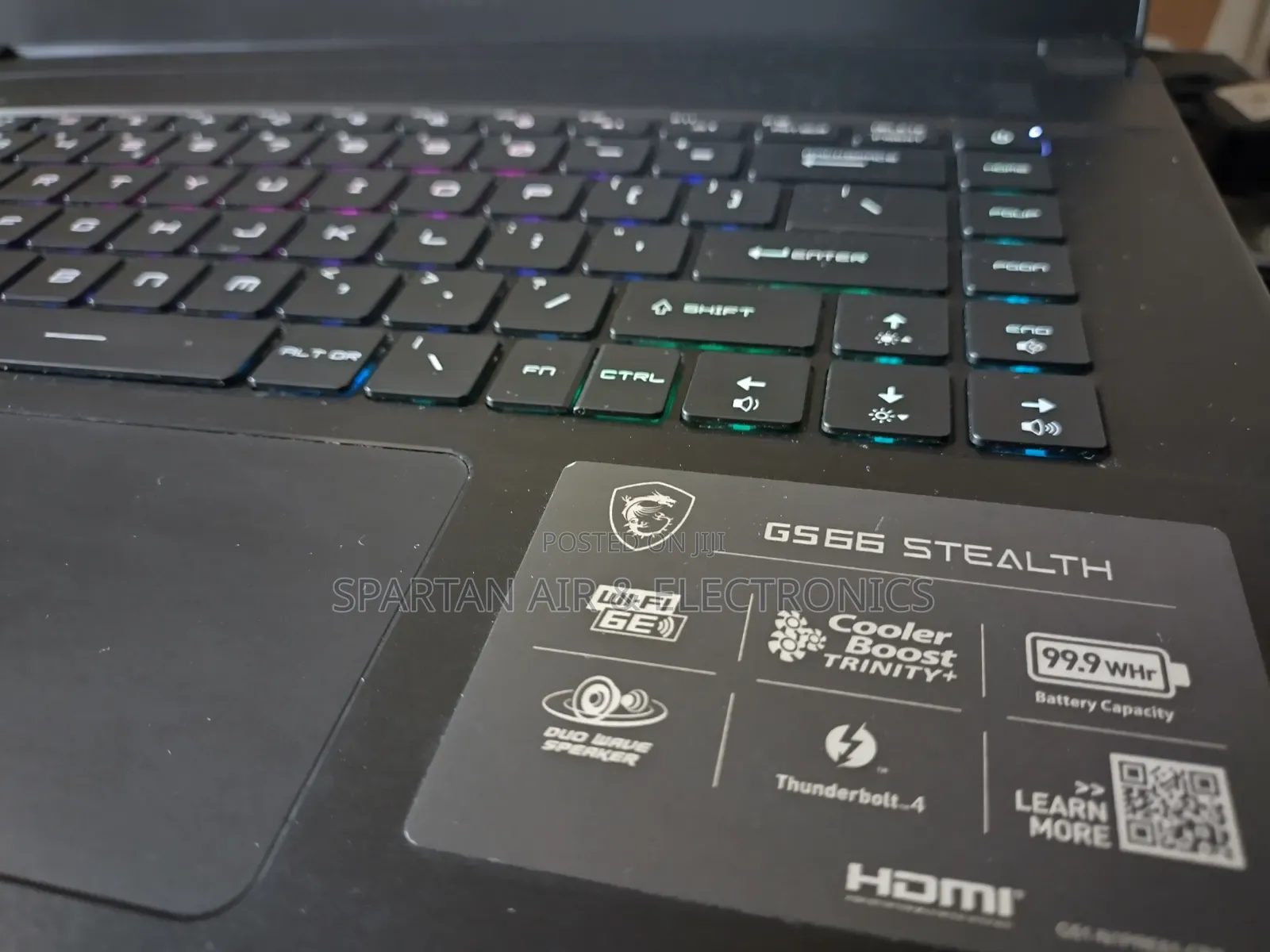 Laptop MSI GS66 Stealth 10UE 32GB Intel Core i7 SSD 512GB