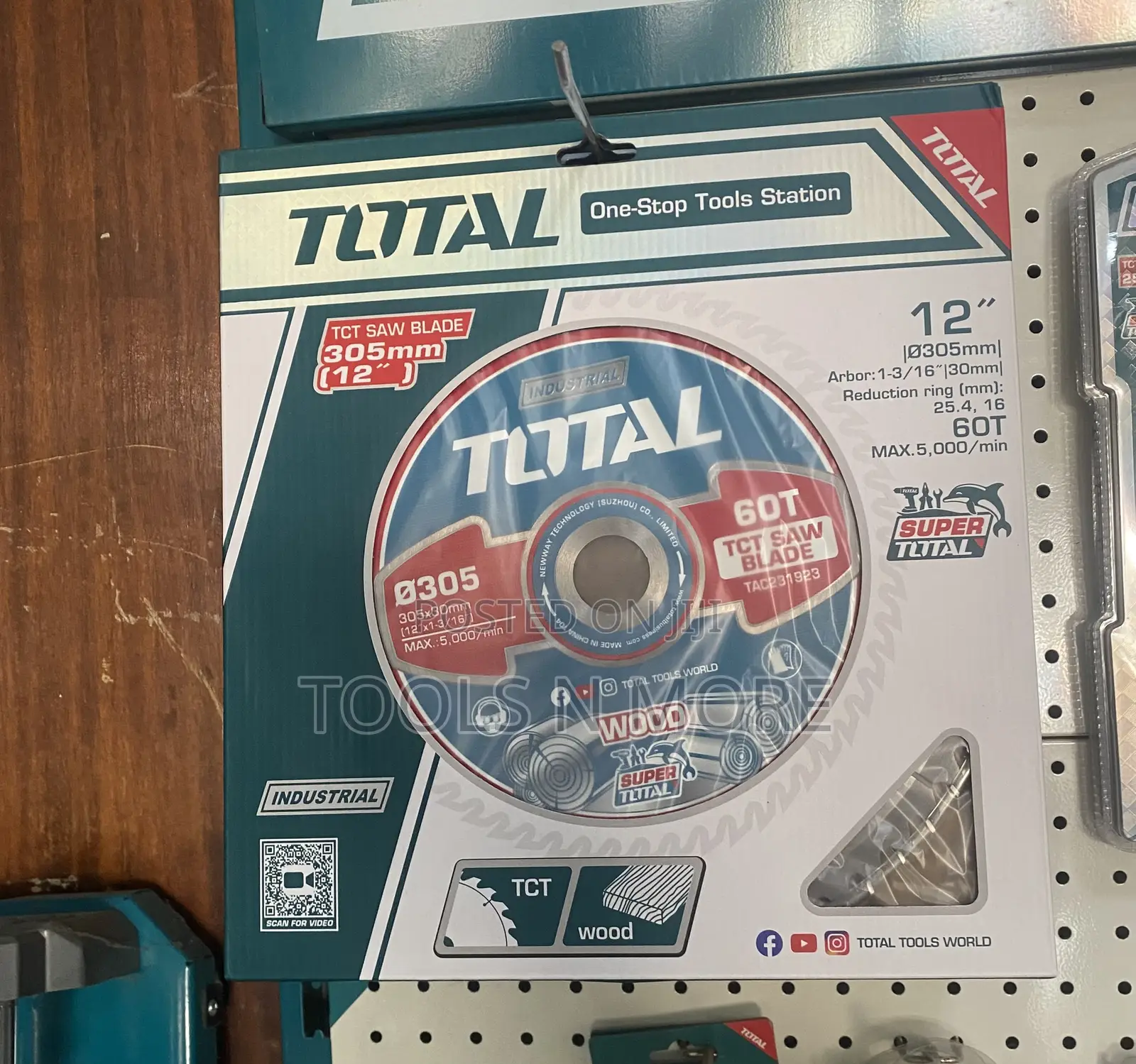 Total 12” TCT Saw Blade for Wood