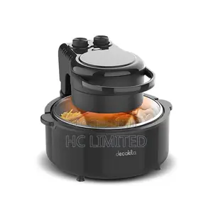 Decakila 5.0l 1200w Transparent Window Air Fryer - Keec045b