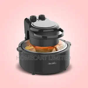 Decakila 5.0l 1200w Transparent Window Air Fryer - Keec045b