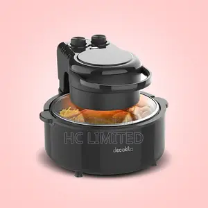 Decakila 5.0l 1200w Transparent Window Air Fryer - Keec045b