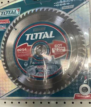 Total 10” TCT Saw Blade for Wood 60t