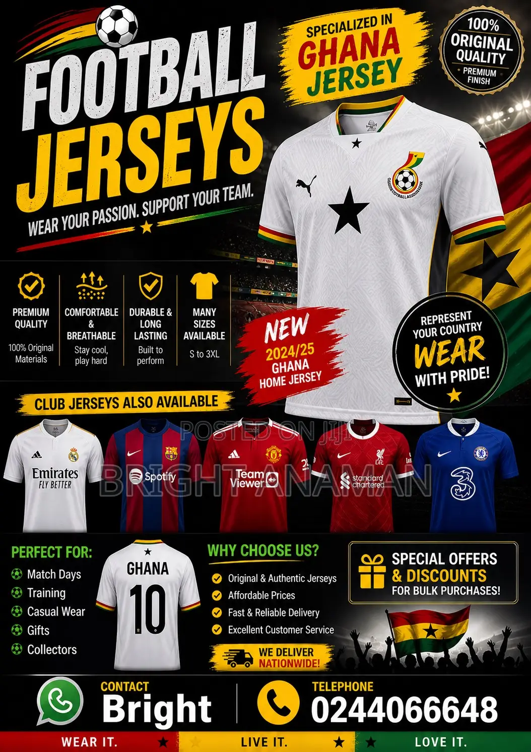 Ghana Jersey