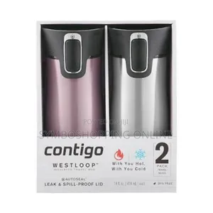 Contigo West Loop Insulated Travel Mug, 2packs-700ghc for Both