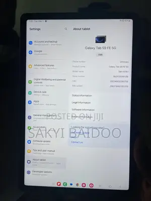 Samsung Galaxy Tab S9 FE 128 GB