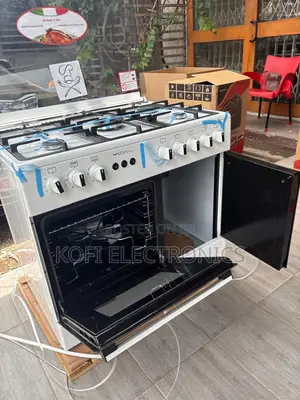 Mediatech 60x90 White Gas Cooker Elegant Kitchen Upgrade