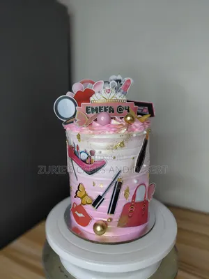 Makeup Birthday Cake