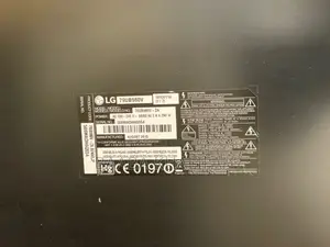Lg 80” Smart Tv Screen