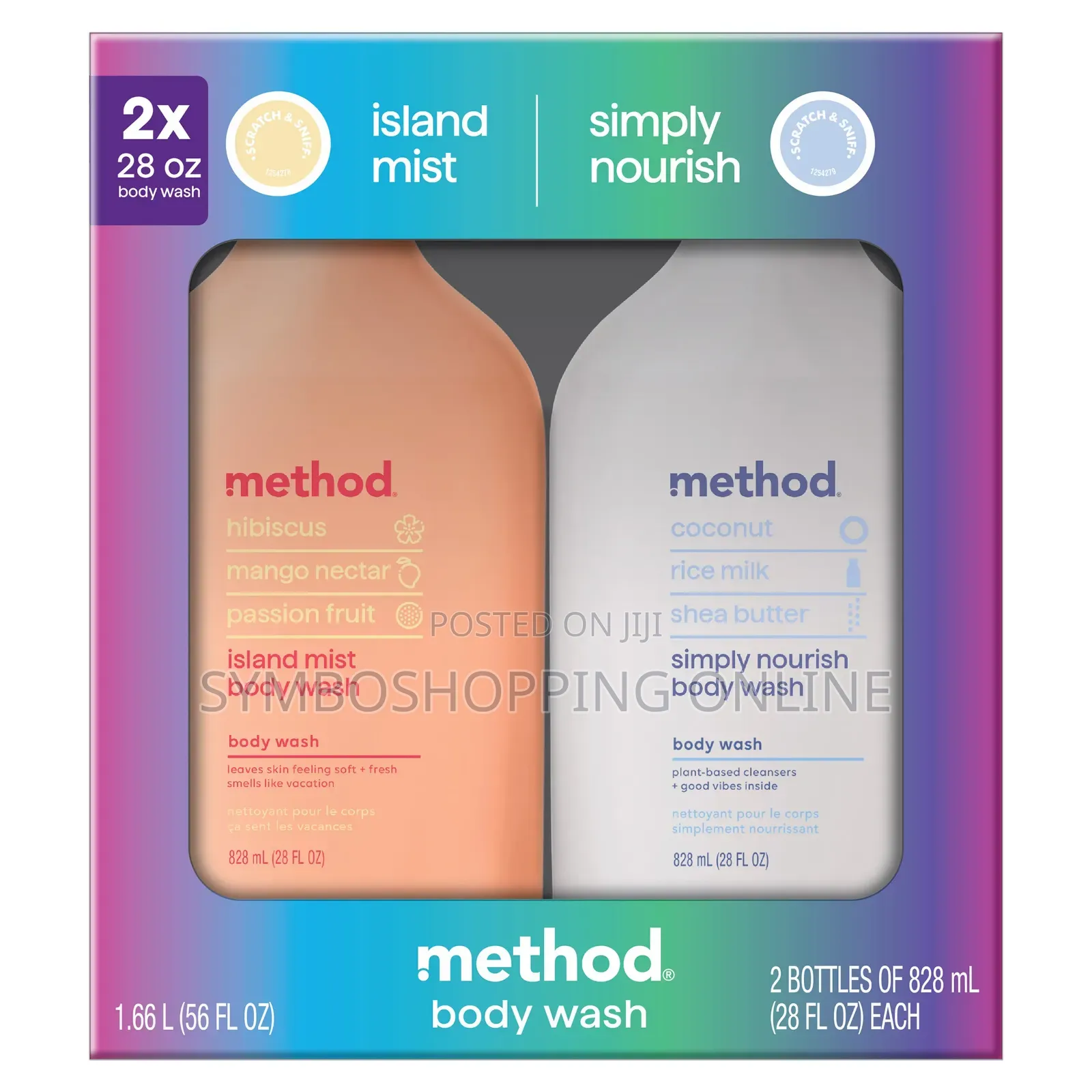 Method Body Wash, 2-Pack .
