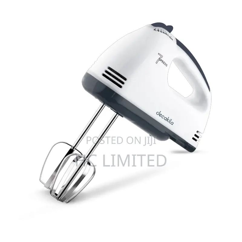 Decakila 7 Speed 120w Hand Mixer - Kemx016w