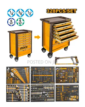 Ingco 328-Piece Tool Chest Set With 7 Drawers – Htcs273281