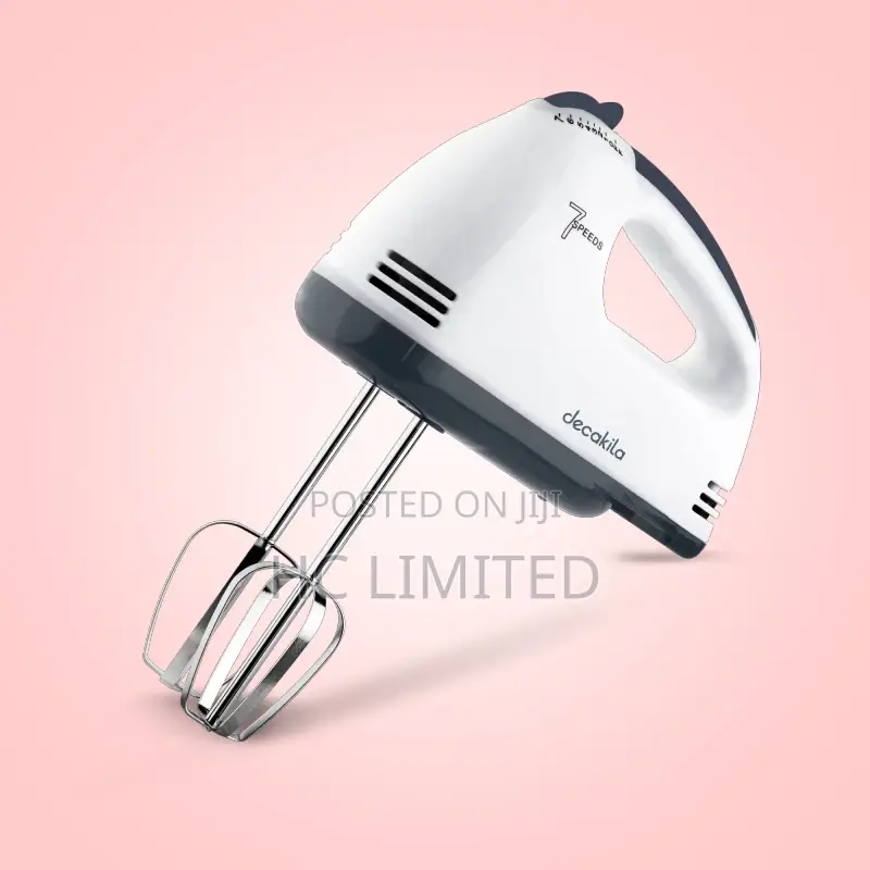 Decakila 7 Speed 120w Hand Mixer - Kemx016w