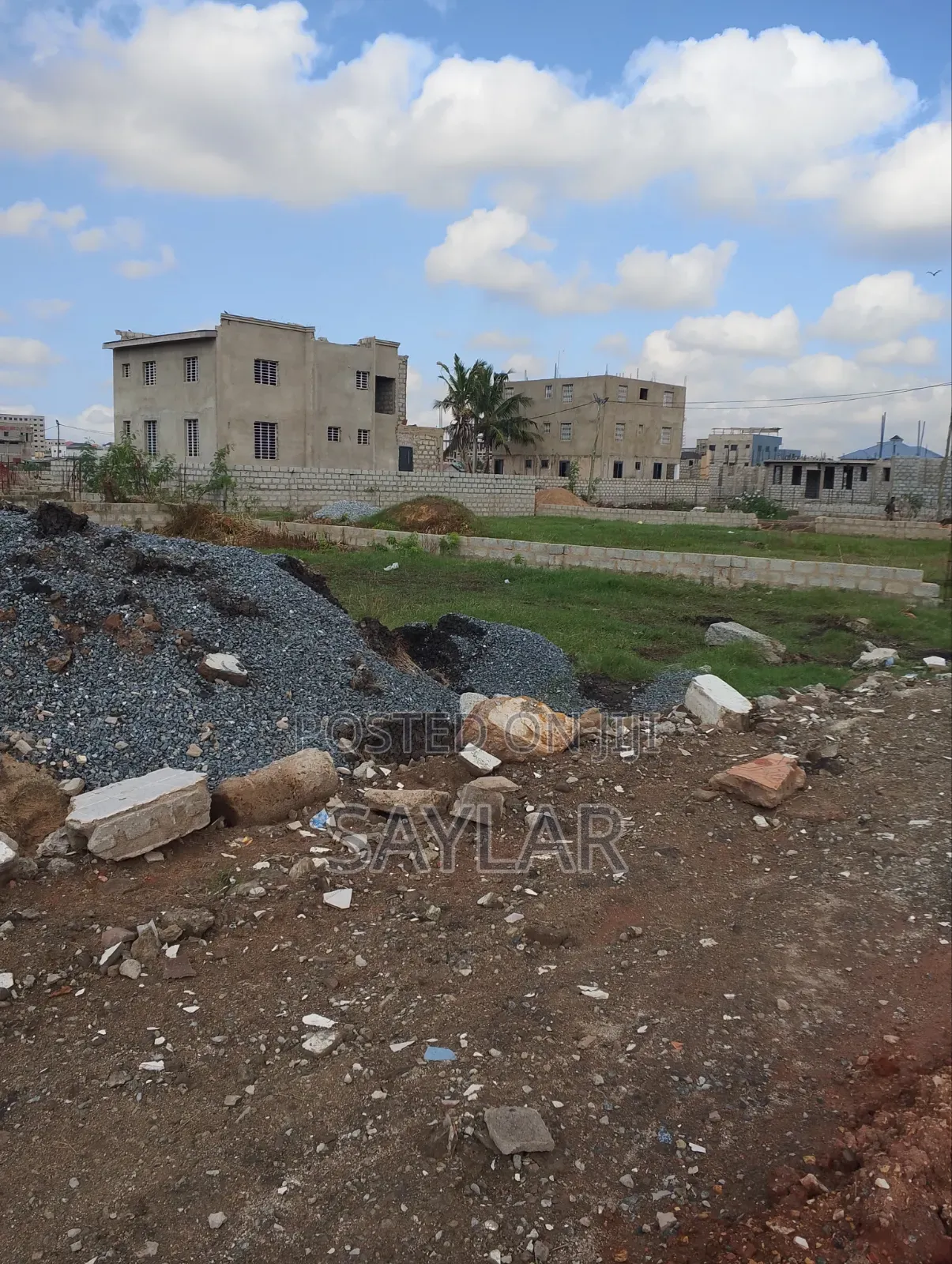 Nice 2 Plots for Sale Klagon Tema West Just After the Chief Palace