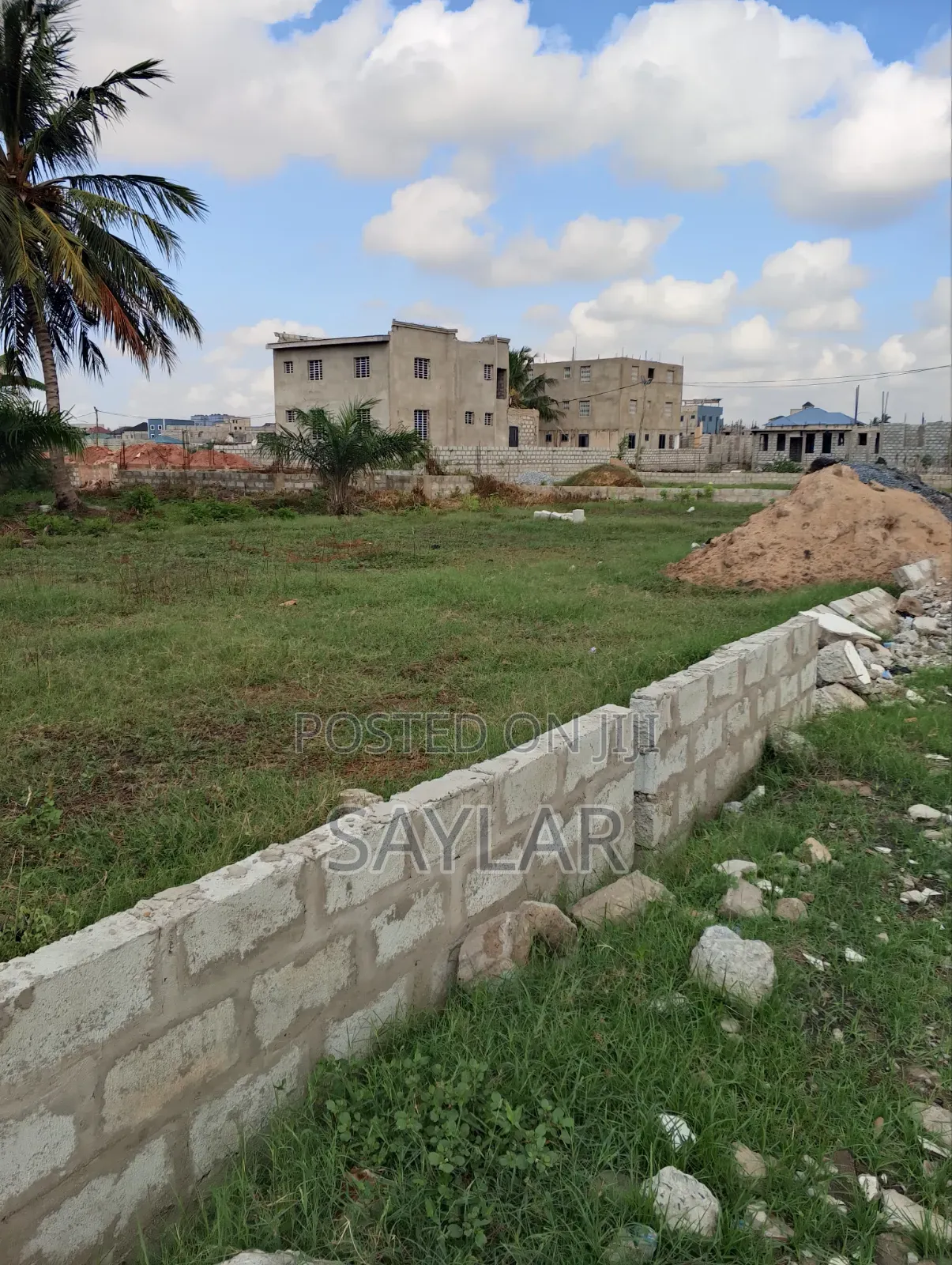 Nice 2 Plots for Sale Klagon Tema West Just After the Chief Palace