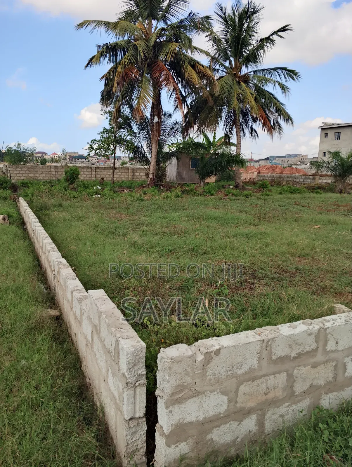 Nice 2 Plots for Sale Klagon Tema West Just After the Chief Palace
