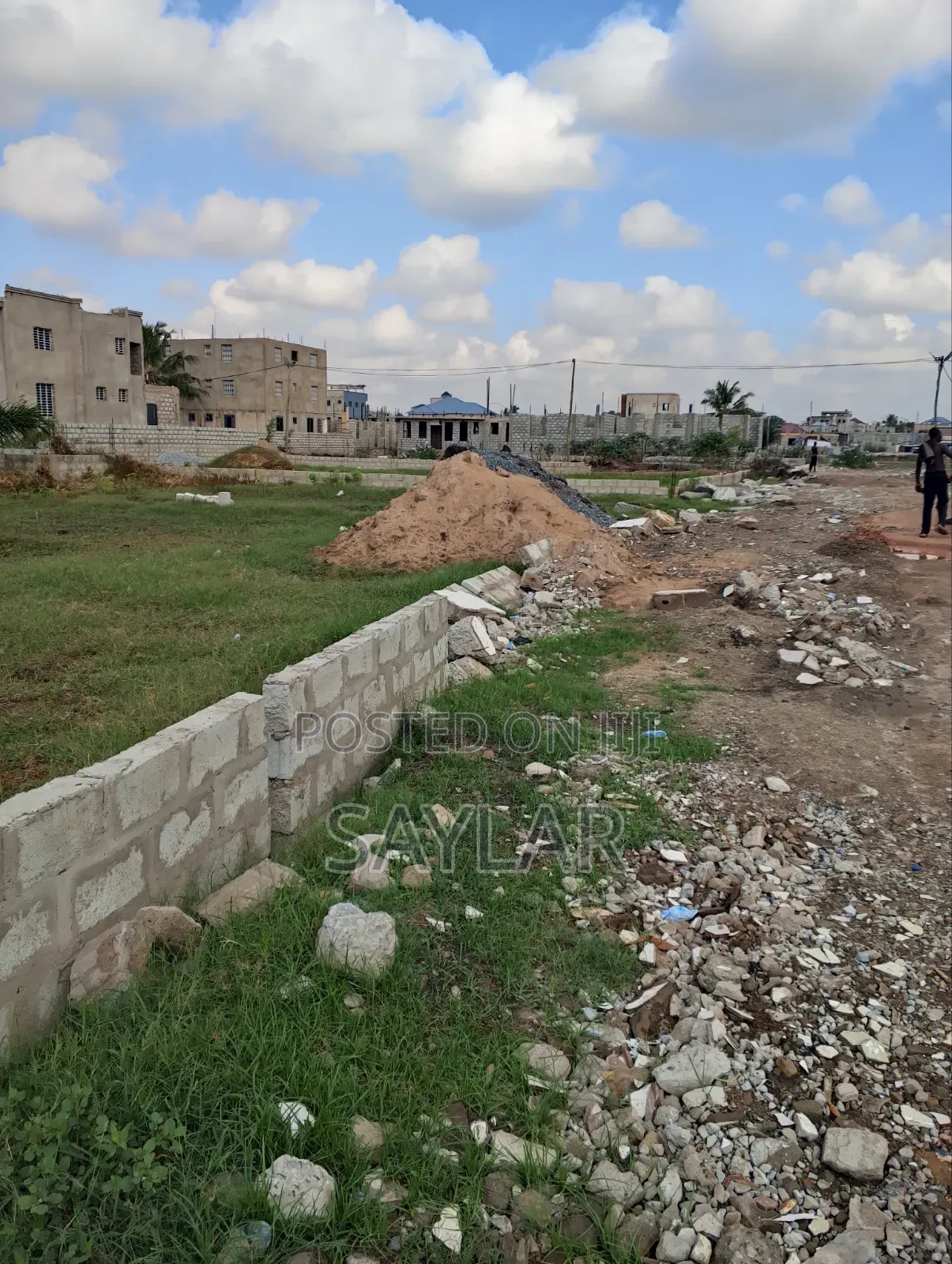 Nice 2 Plots for Sale Klagon Tema West Just After the Chief Palace
