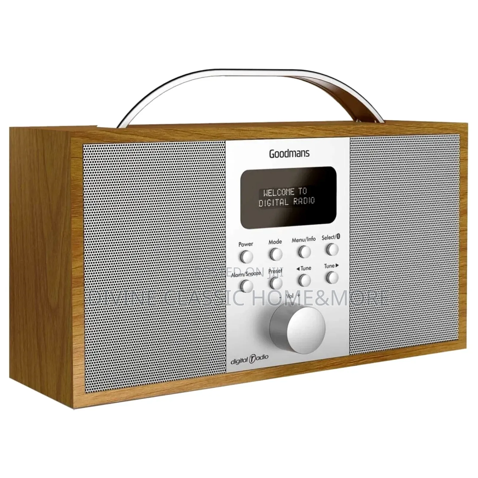 Goodmans Portable Dab Radio Fm Tuner Bluetooth Radio