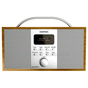 Goodmans Portable Dab Radio Fm Tuner Bluetooth Radio