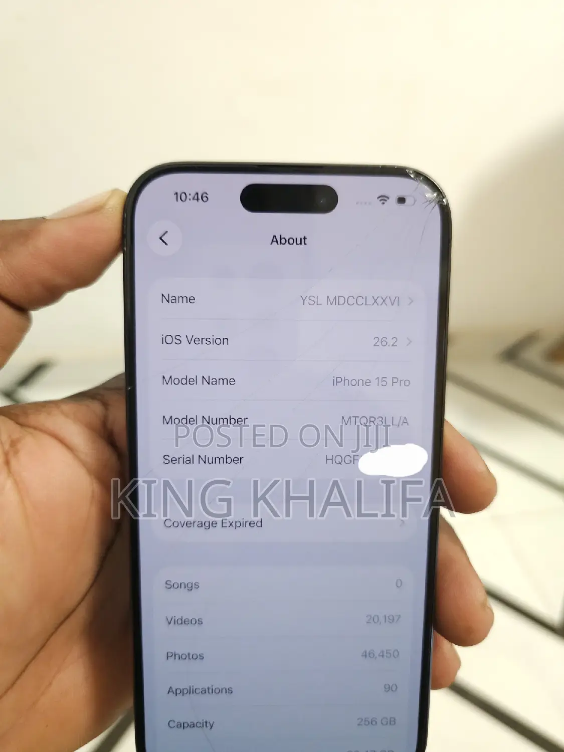 Apple iPhone 15 Pro 256 GB Gray