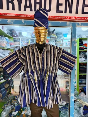 Shop Ghanaian Smocks Online | Batakari Fugu – Tryahu Smock Price in Gh