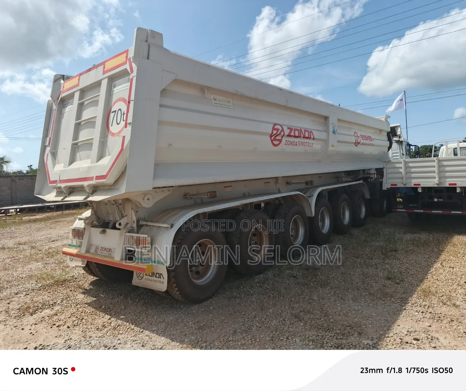 Howo Truck 6axle Bucket