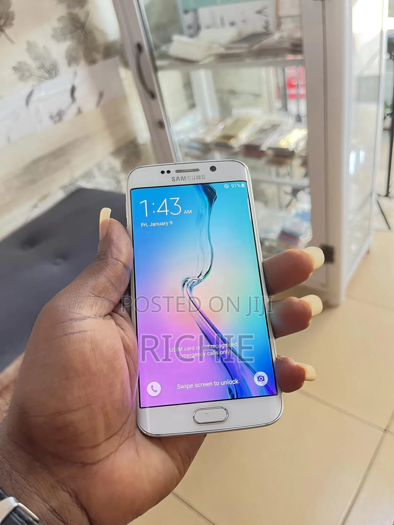 New Samsung Galaxy S6 edge 32 GB White