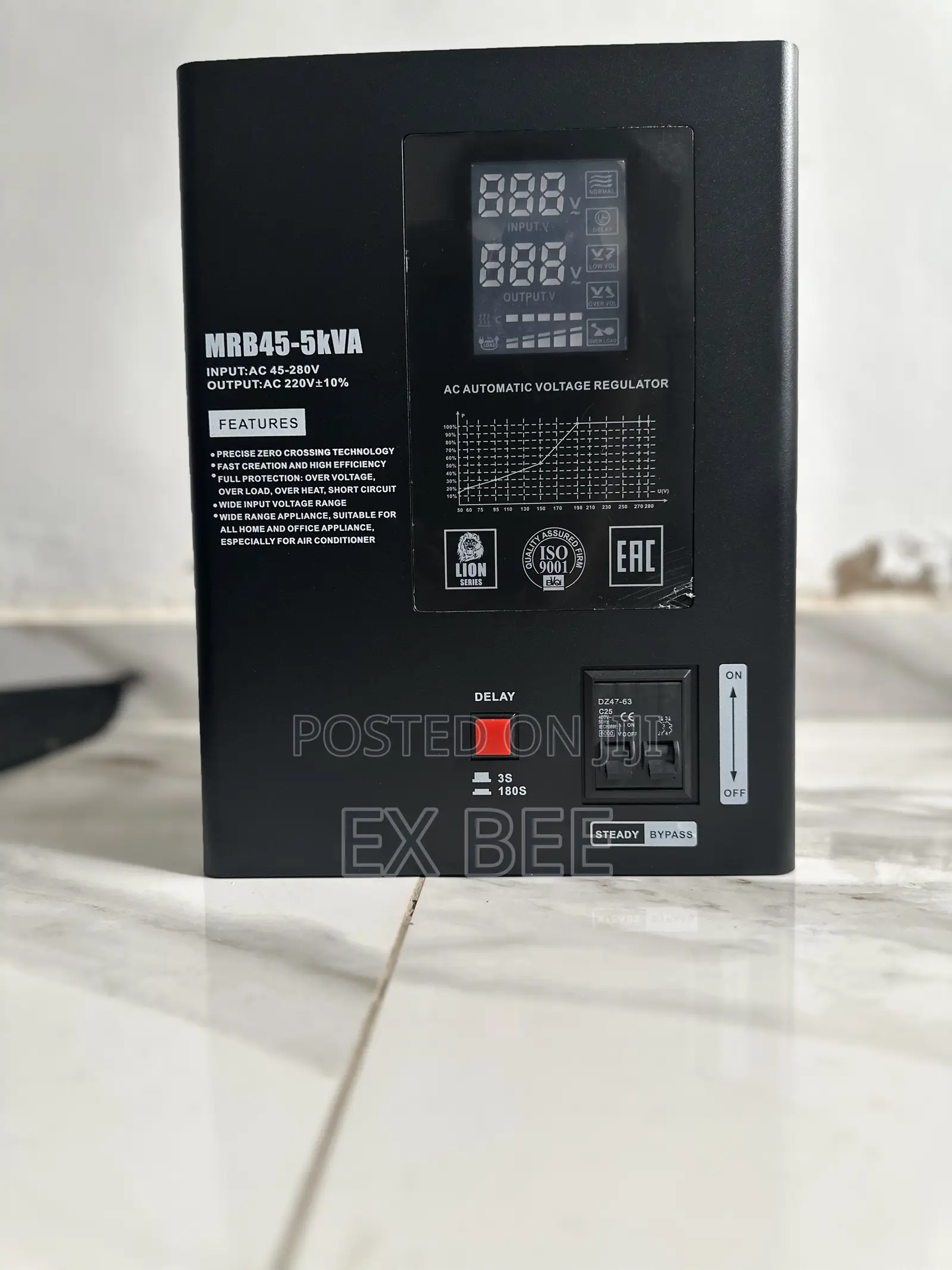 Kepai 5kva Servo Automatic Voltage Stabilizer, 80v-260v