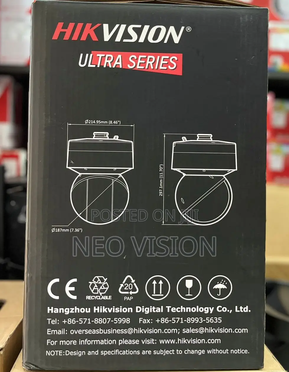Hikvision 8mp Network High Speed Dome(Ds-2df7a83ixg-Ely)