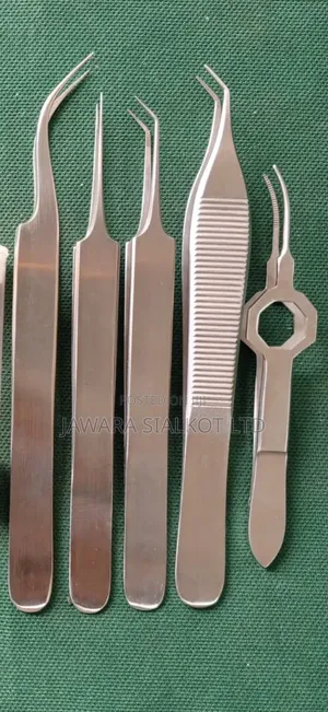Hair Tranplant Implant Tweezers Stainess Steel