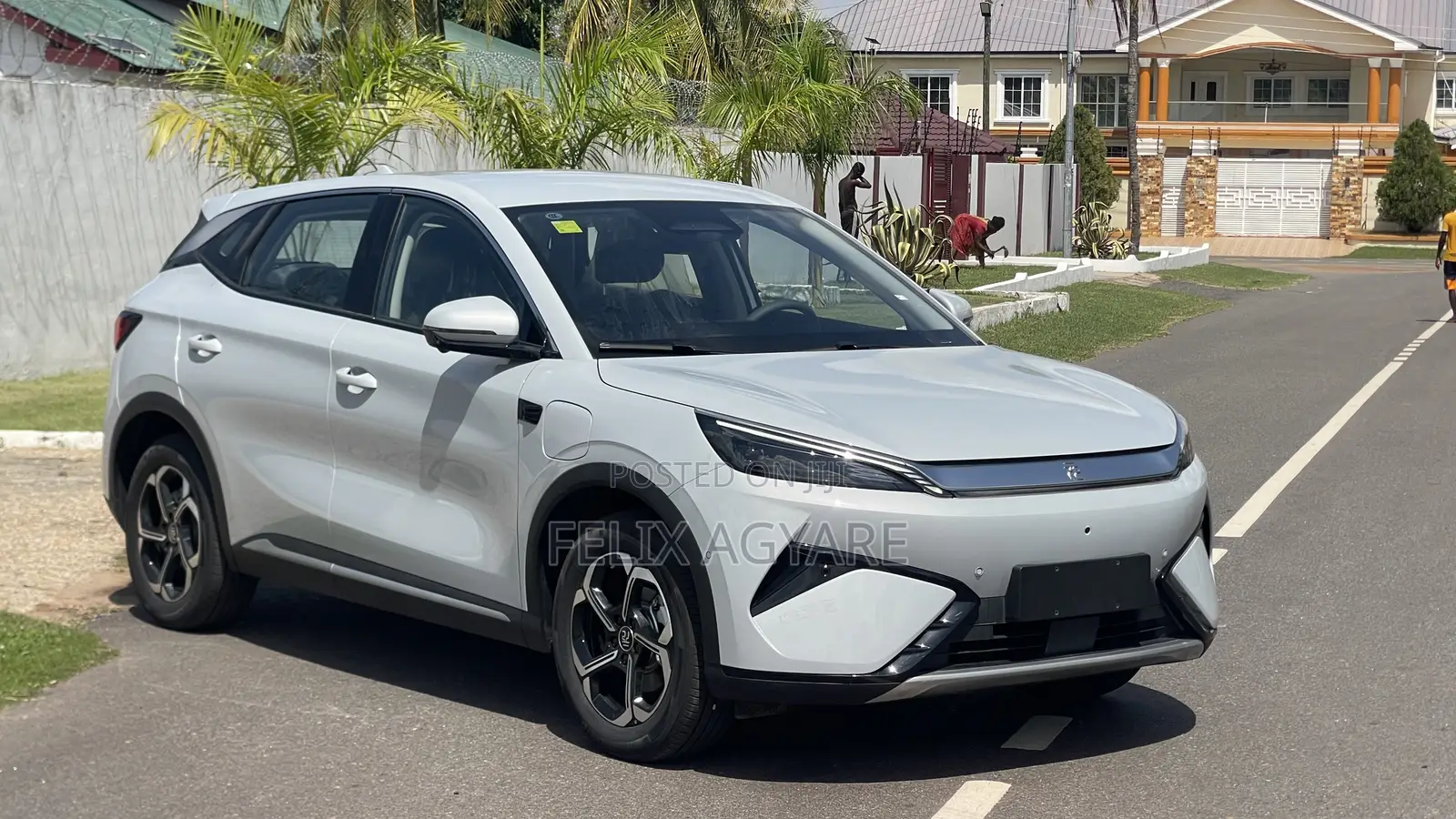 New BYD Yuan Plus 2025 Silver