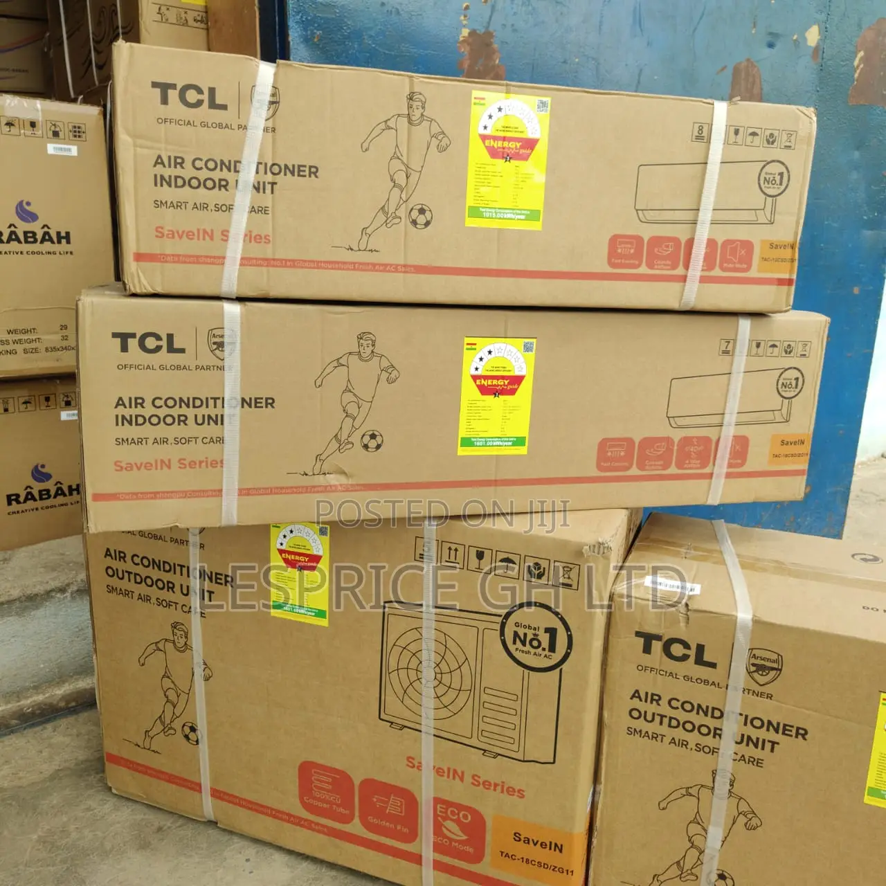 Stylishly Designed 1.5hp TCL Air Conditioner