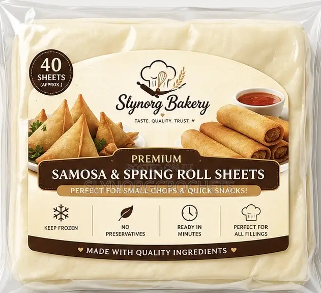 Springrolls and Samosas Sheet/Wraps