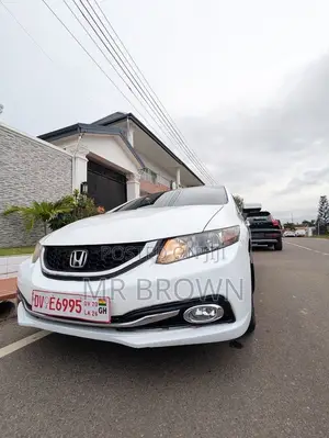 Honda Civic EX 4dr Sedan (1.8L 4cyl CVT) 2015 White