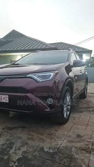 Toyota RAV4 Platinum FWD (2.5L 4cyl 6A) 2017 Burgundy